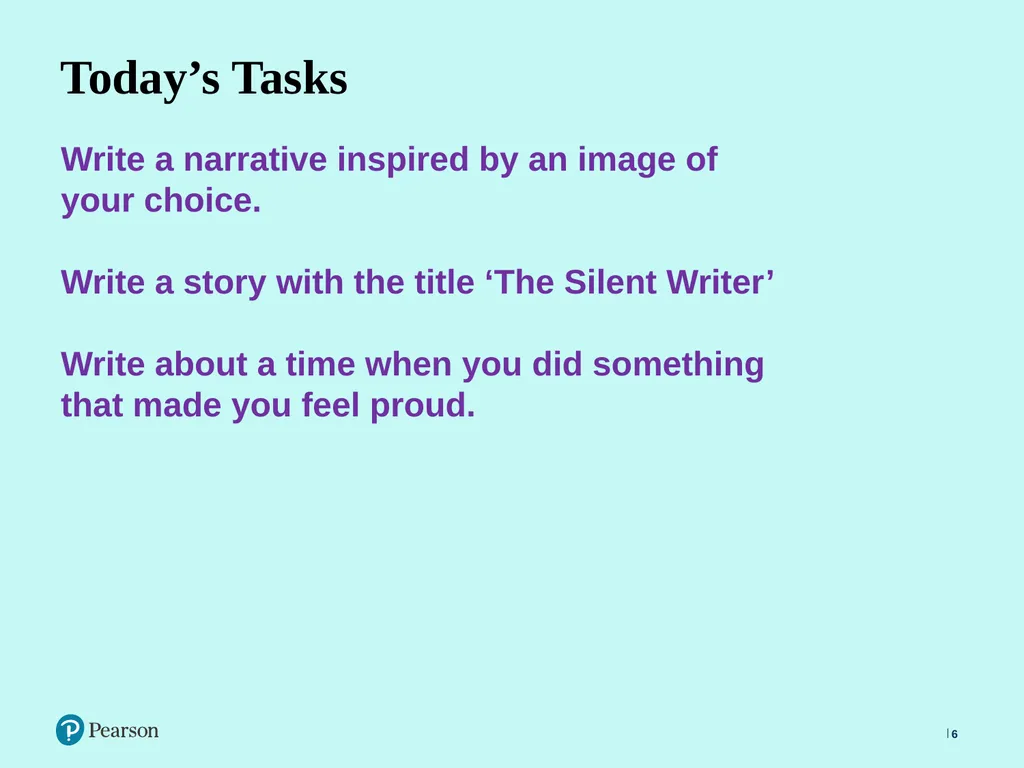 English Language Live Lesson Lesson 5 Creating an - slide 6 of 53