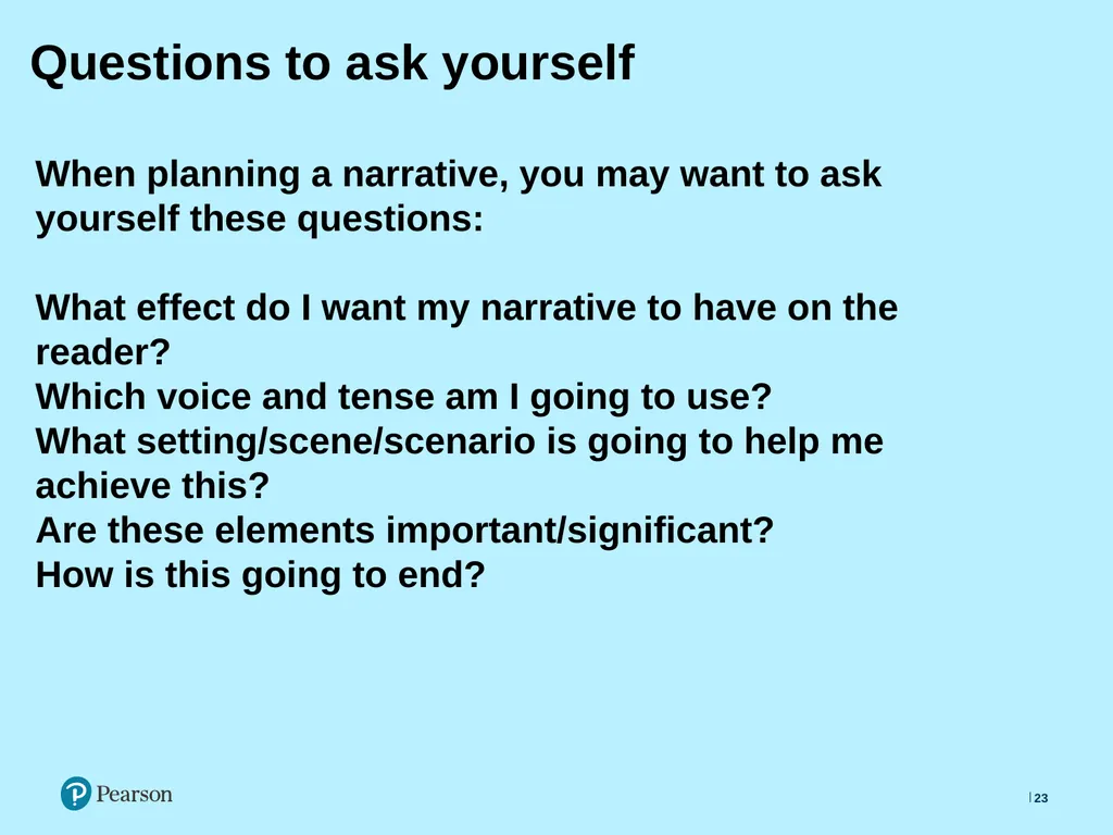 English Language Live Lesson Lesson 5 Creating an - slide 23 of 53
