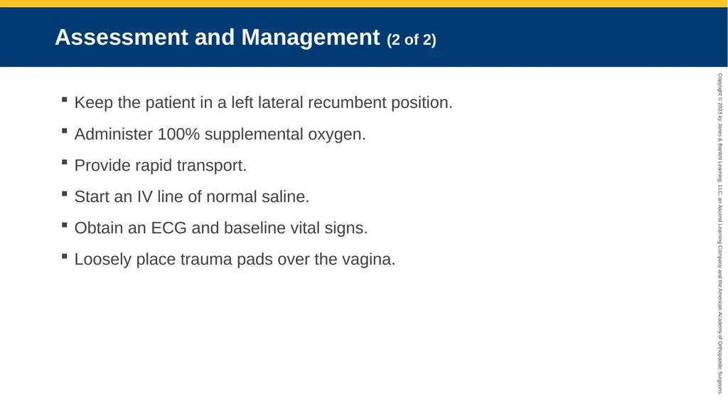 Obstetrics CHAPTER 42 Introduction Pregnancy is - slide 100 of 182