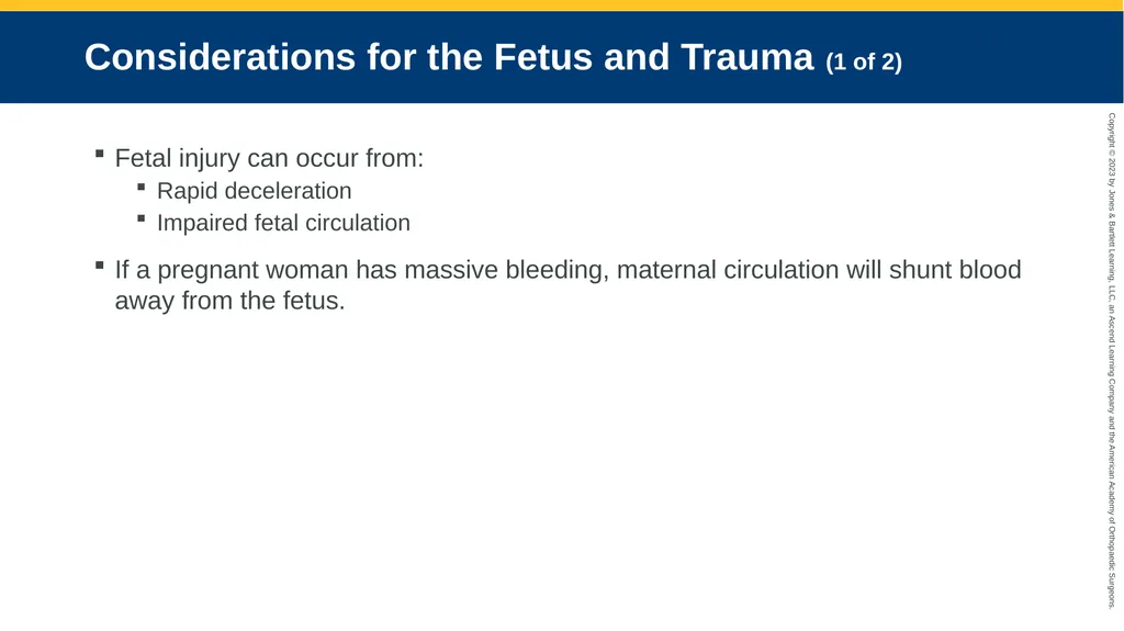Obstetrics CHAPTER 42 Introduction Pregnancy is - slide 175 of 182