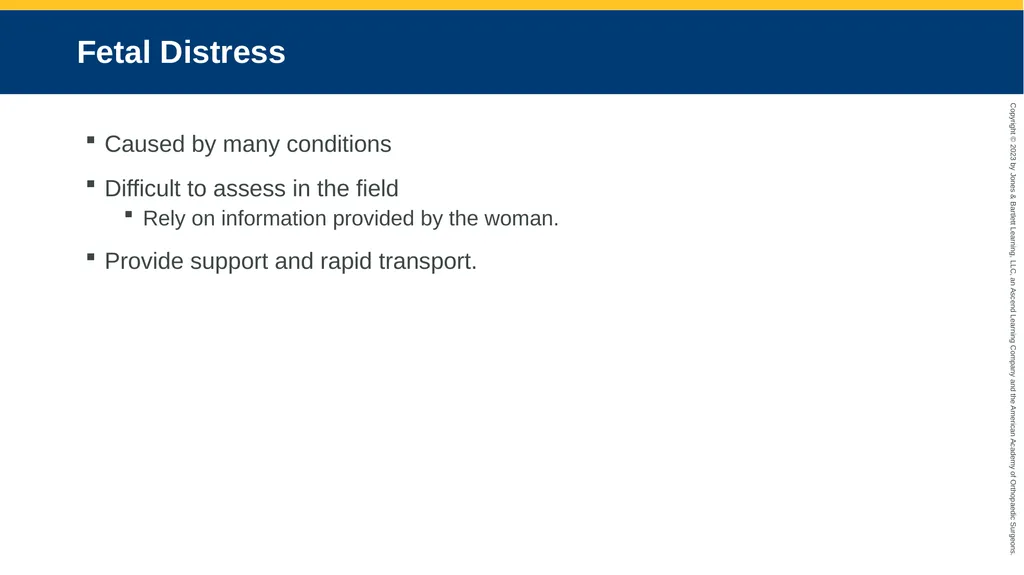Obstetrics CHAPTER 42 Introduction Pregnancy is - slide 133 of 182