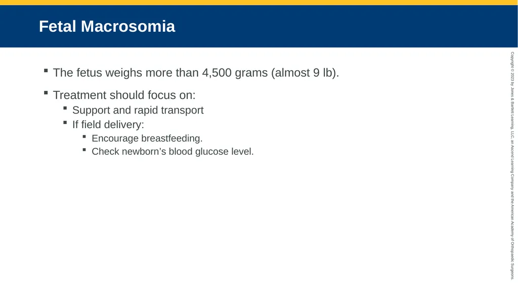 Obstetrics CHAPTER 42 Introduction Pregnancy is - slide 139 of 182