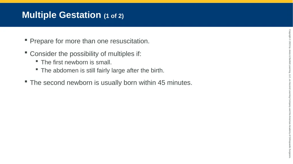 Obstetrics CHAPTER 42 Introduction Pregnancy is - slide 140 of 182