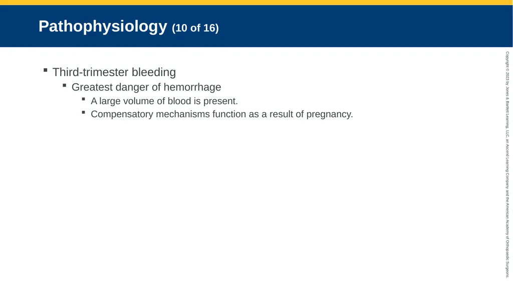 Obstetrics CHAPTER 42 Introduction Pregnancy is - slide 92 of 182