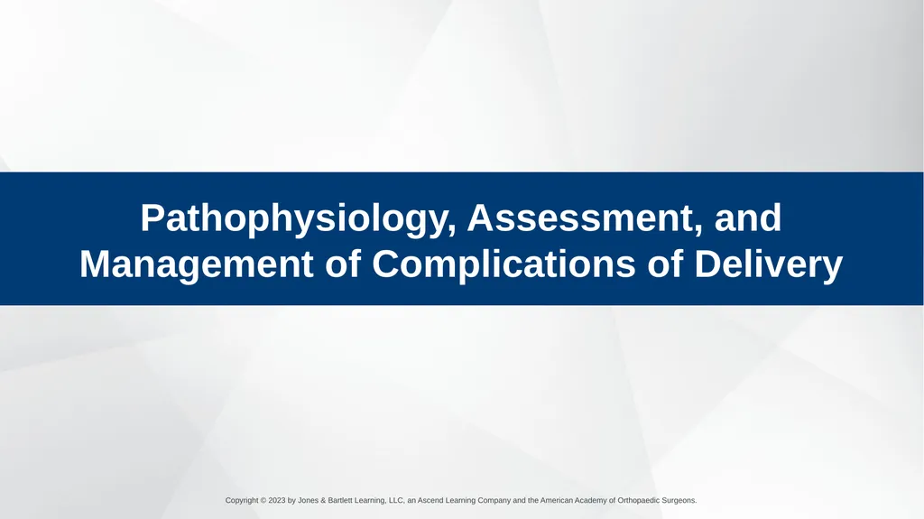 Obstetrics CHAPTER 42 Introduction Pregnancy is - slide 148 of 182