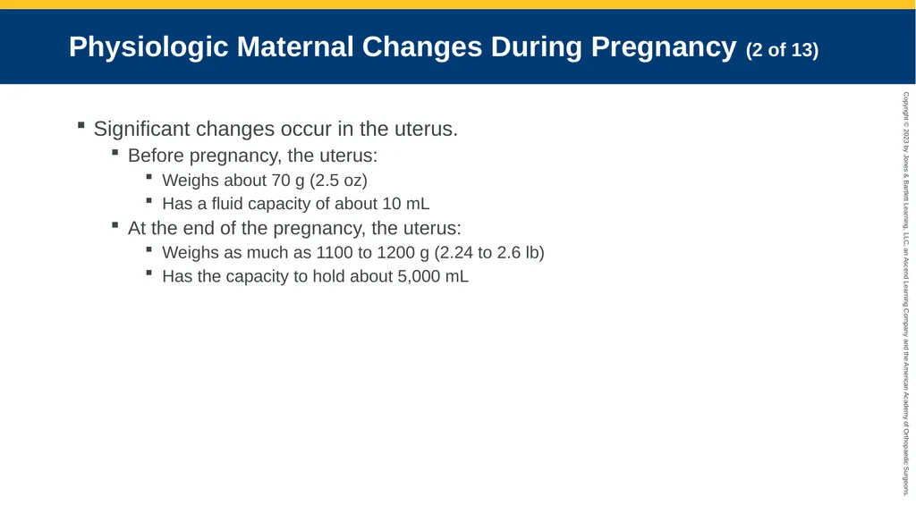 Obstetrics CHAPTER 42 Introduction Pregnancy is - slide 23 of 182