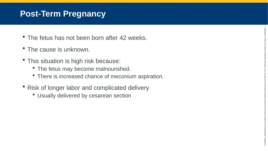 Obstetrics CHAPTER 42 Introduction Pregnancy is - slide 137 of 182