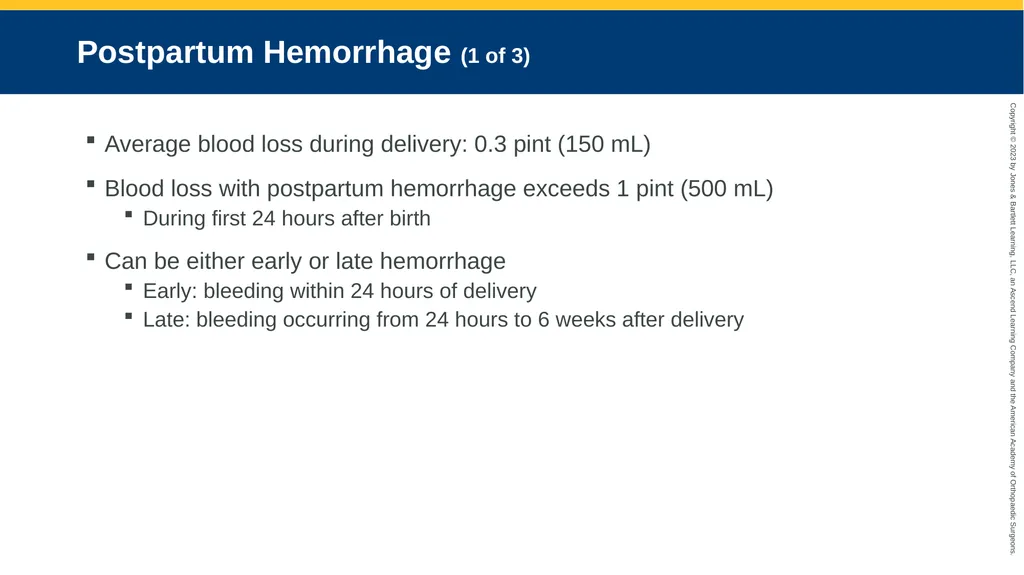 Obstetrics CHAPTER 42 Introduction Pregnancy is - slide 164 of 182
