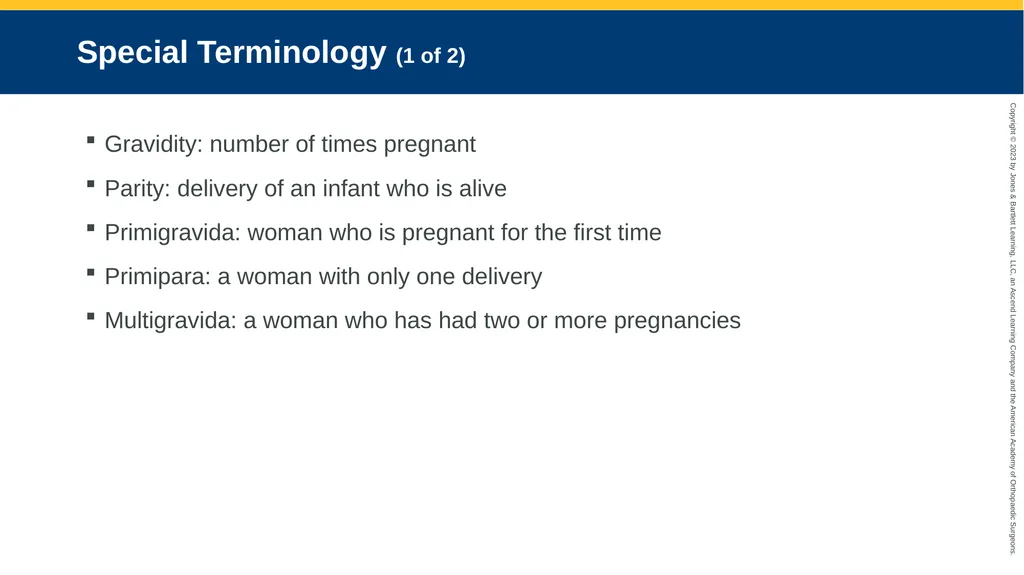 Obstetrics CHAPTER 42 Introduction Pregnancy is - slide 39 of 182