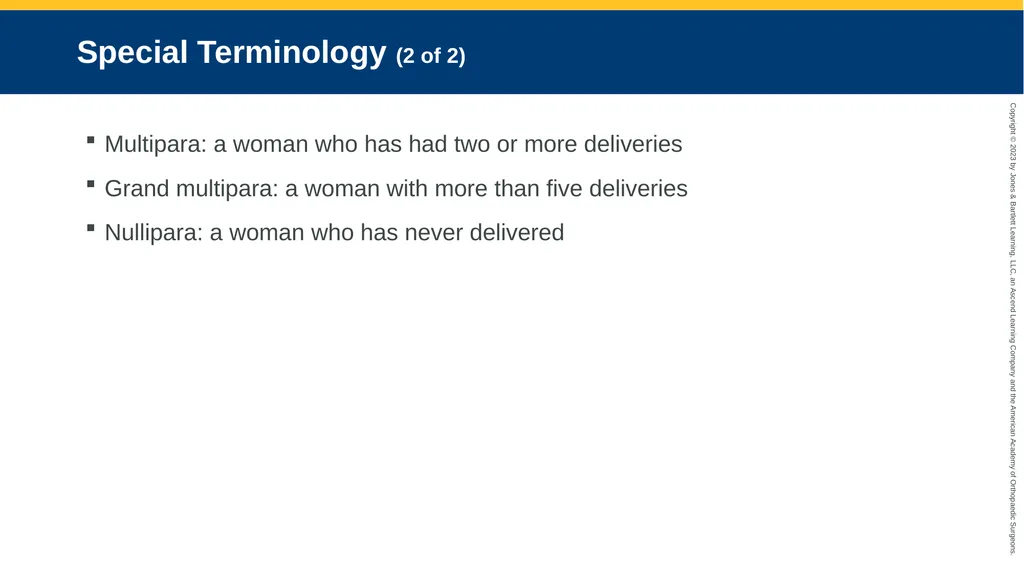 Obstetrics CHAPTER 42 Introduction Pregnancy is - slide 40 of 182