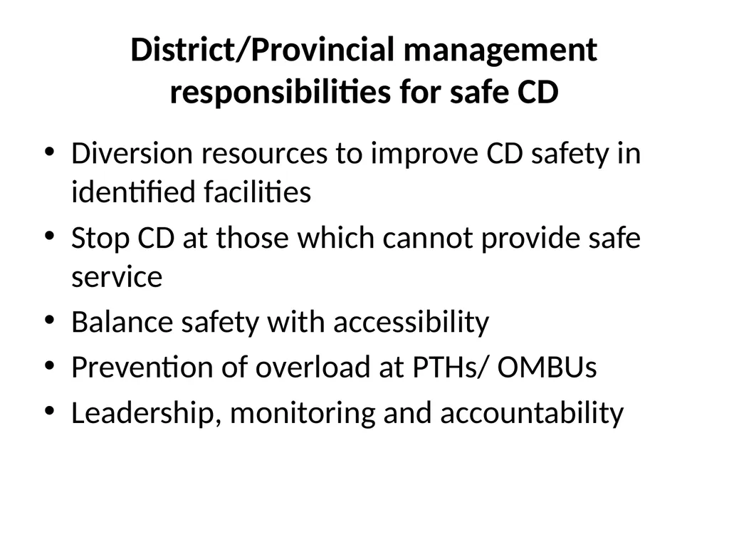 ESMOE Safe Caesarean Delivery Aims To understand - slide 26 of 40