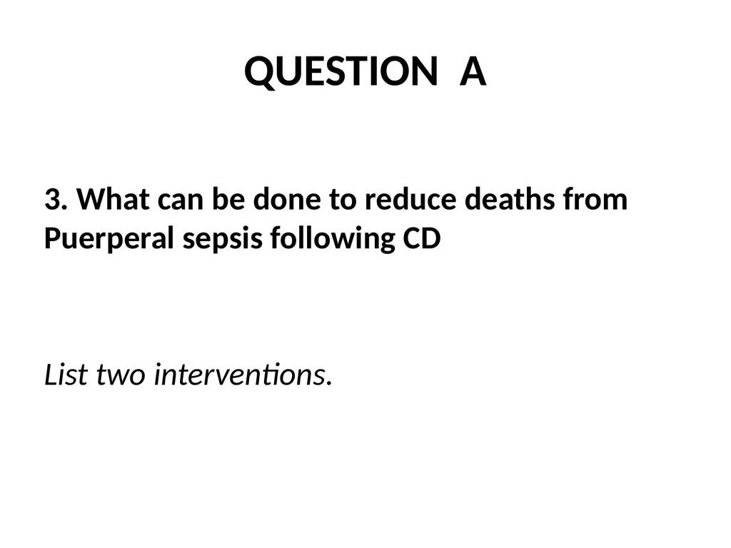 ESMOE Safe Caesarean Delivery Aims To understand - slide 18 of 40