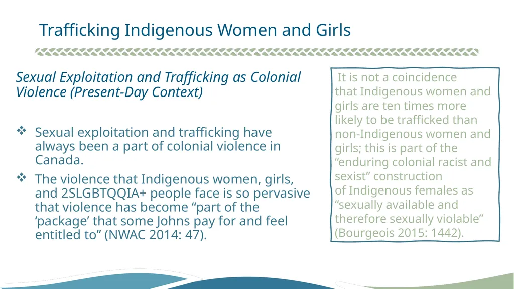 Violence Prevention & Trafficking Indigenous - slide 16 of 33