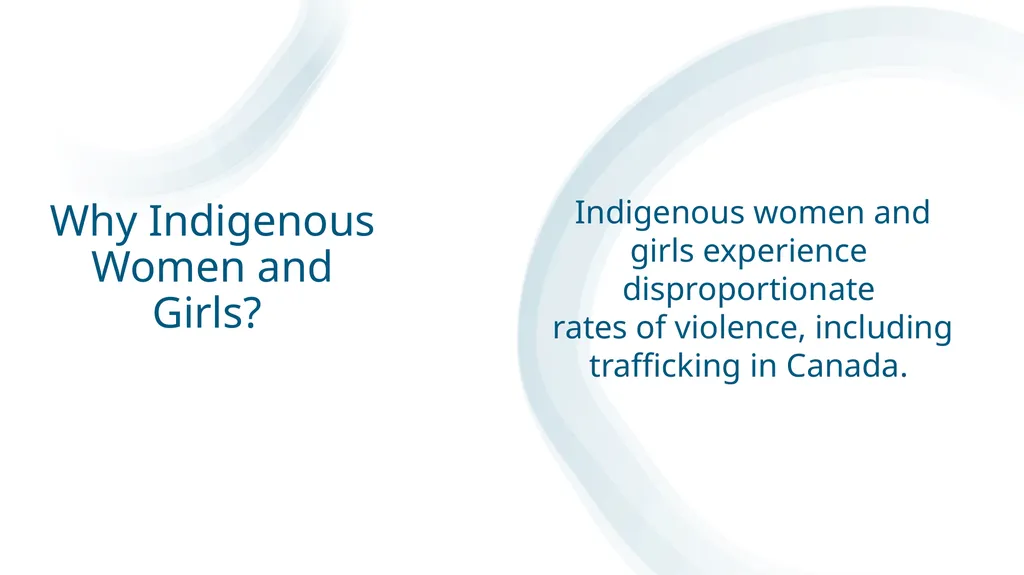 Violence Prevention & Trafficking Indigenous - slide 8 of 33