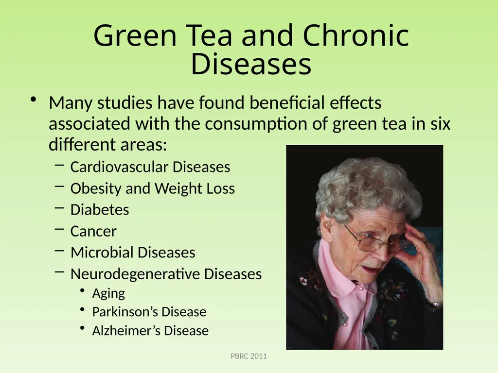 Green Tea Beth Kalicki Heli Roy, PhD, RD Division - slide 4 of 19