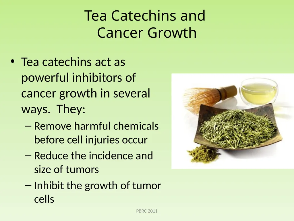Green Tea Beth Kalicki Heli Roy, PhD, RD Division - slide 14 of 19