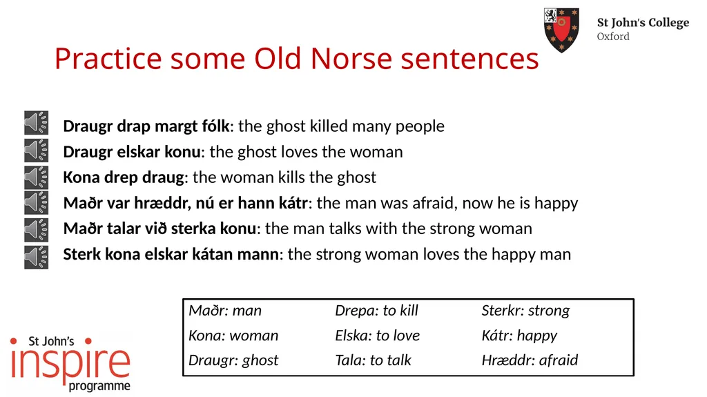 Class: The Vikings: Language and Lore (History) - slide 10 of 10