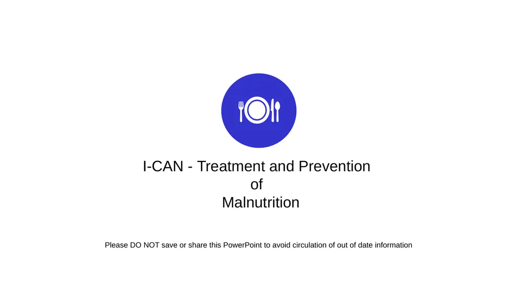 Improving Community Adult Nutrition (I-CAN) - slide 2 of 18