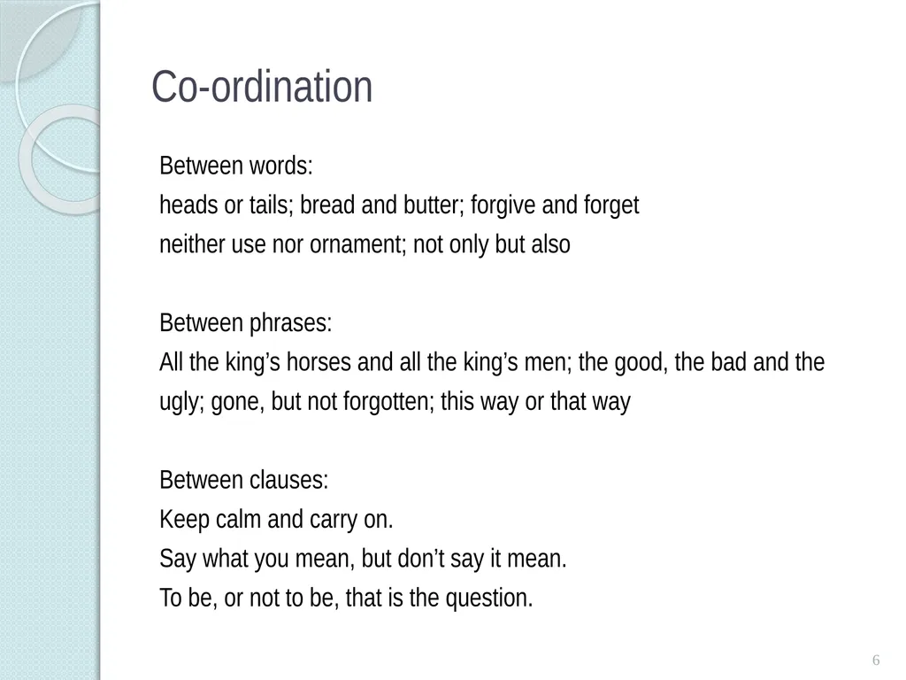 SINGLE and MULTI-Clause SEntences TEACHING - slide 6 of 19