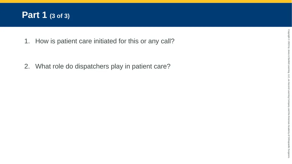 EMS Systems CHAPTER 1 Case Study Part 1 (1 of - slide 4 of 11