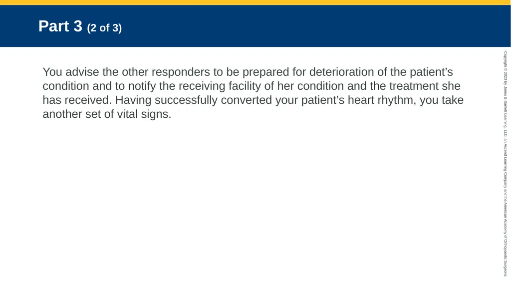 EMS Systems CHAPTER 1 Case Study Part 1 (1 of - slide 8 of 11