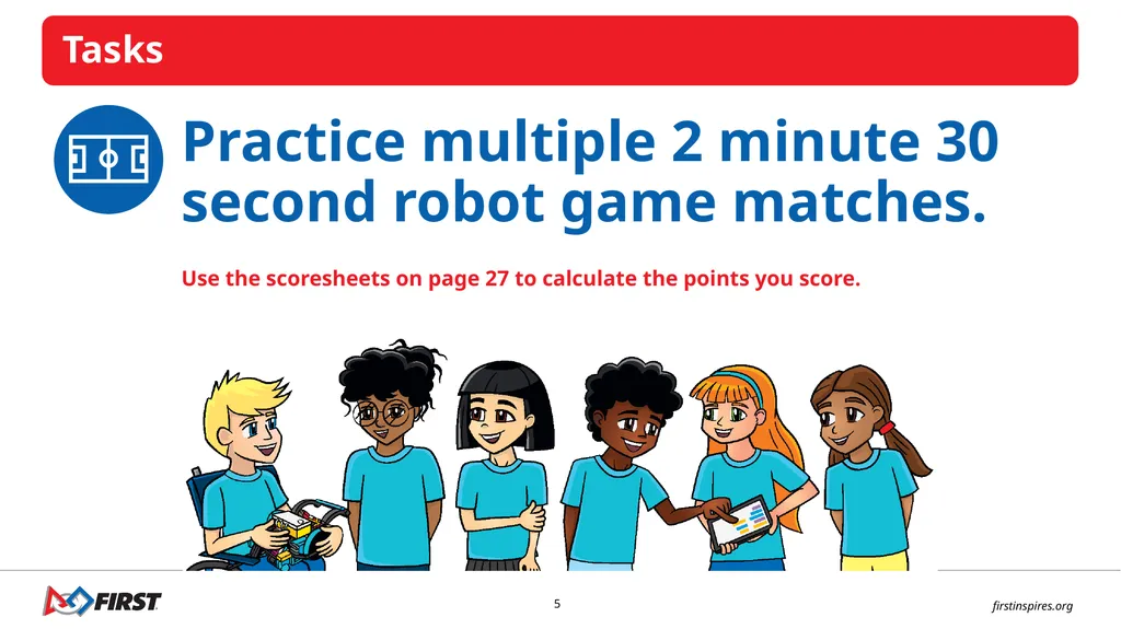 SESSION 12 I can work with my team to practice - slide 5 of 10
