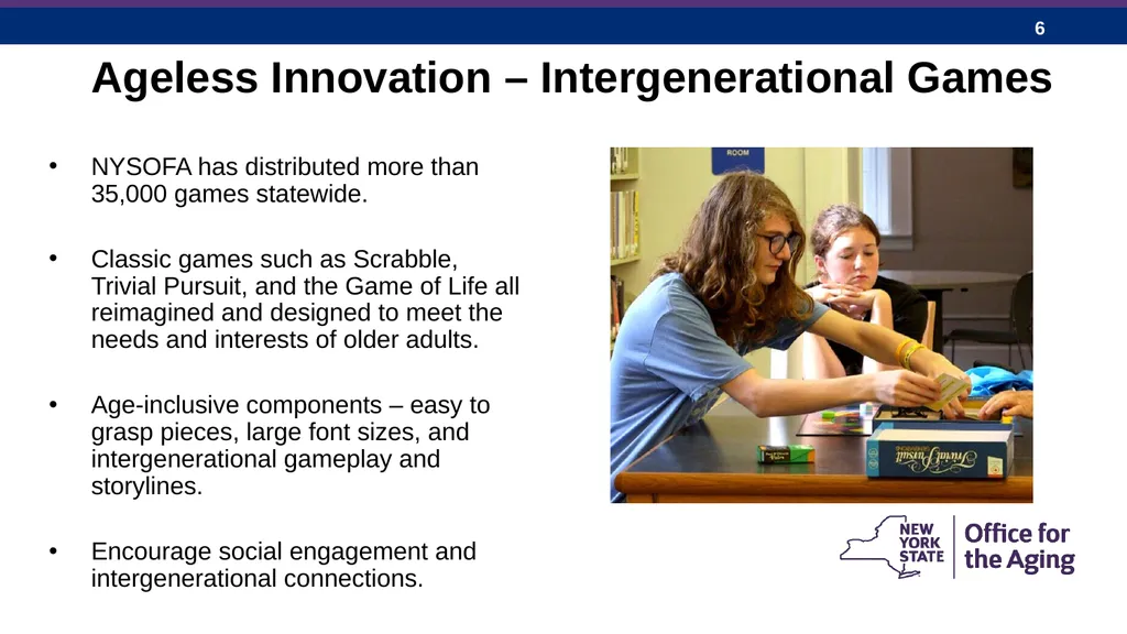 New York State Office for the Aging: Expanding - slide 6 of 27