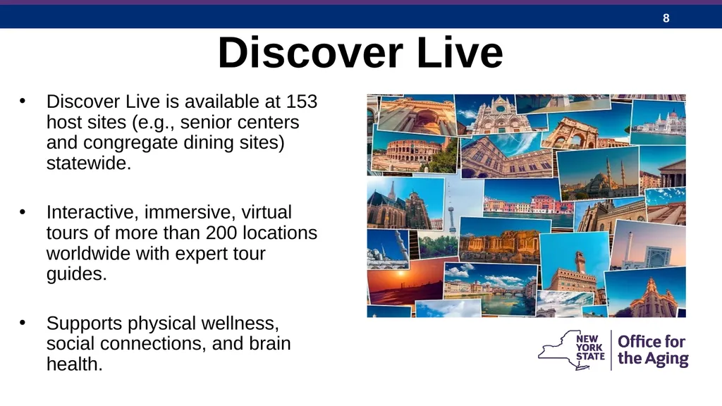 New York State Office for the Aging: Expanding - slide 8 of 27