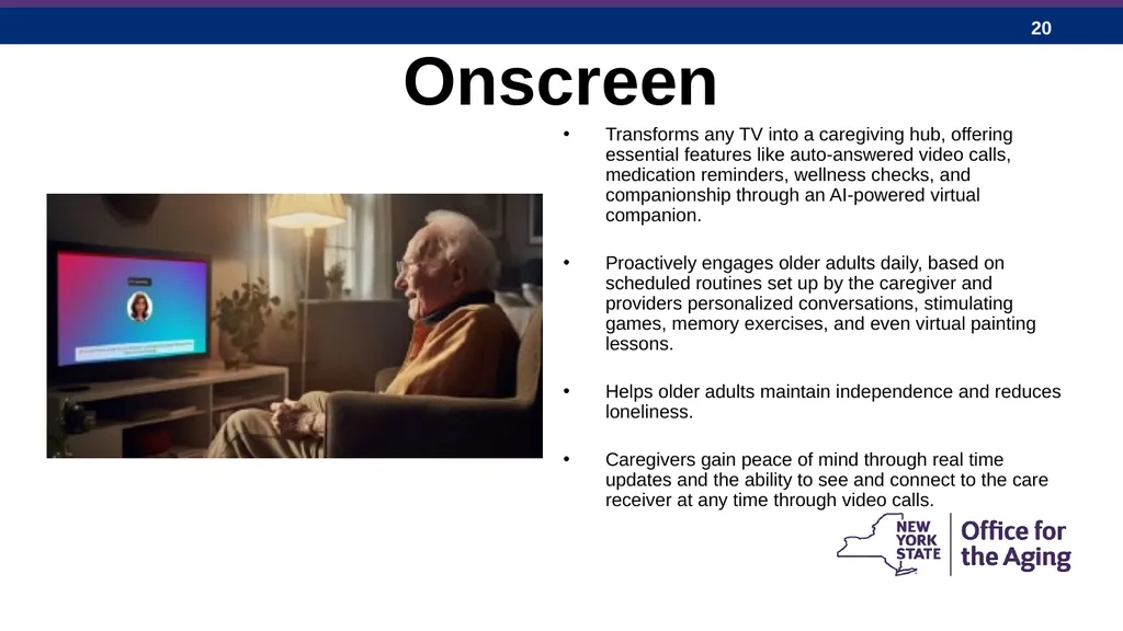 New York State Office for the Aging: Expanding - slide 20 of 27