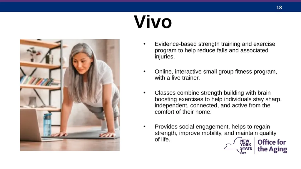 New York State Office for the Aging: Expanding - slide 18 of 27
