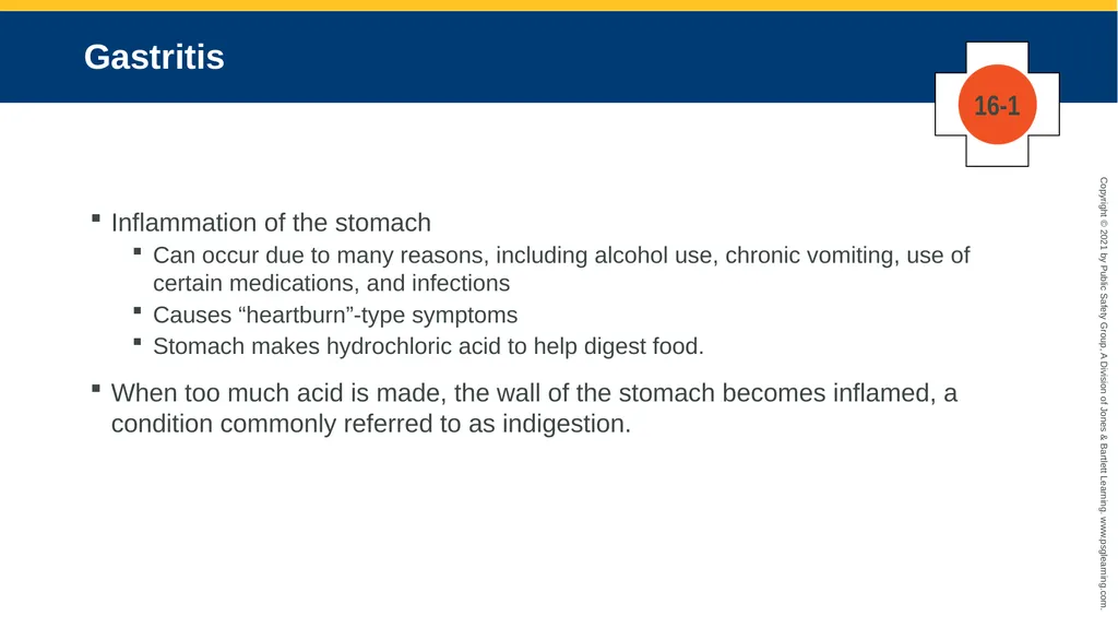CHAPTER 16 Gastrointestinal, Genitourinary, and - slide 38 of 74