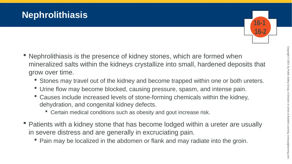 CHAPTER 16 Gastrointestinal, Genitourinary, and - slide 34 of 74