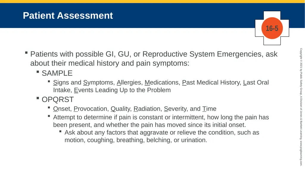 CHAPTER 16 Gastrointestinal, Genitourinary, and - slide 55 of 74