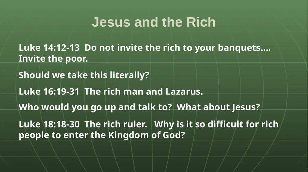 Four Portraits, One Jesus Matthew Mark Luke John - slide 22 of 33