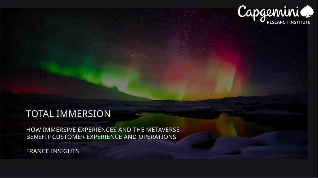 TOTAL IMMERSION How Immersive EXPERIENCES AND THE - slide 1 of 49