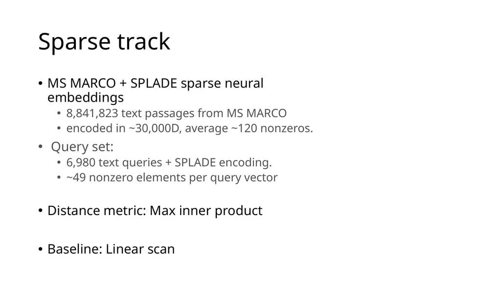 Big ANN @ NeurIPS’23 Practical Vector Search - slide 8 of 18