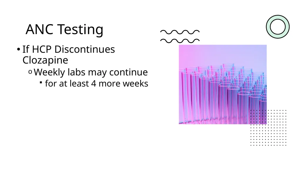Clozapine Therapy Training Objectives - slide 18 of 24
