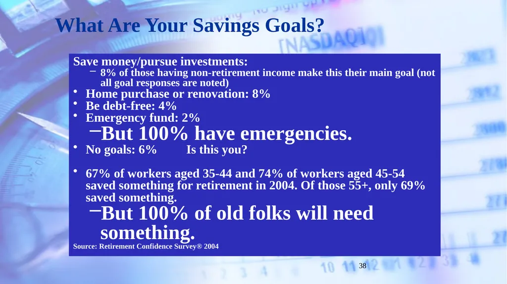 1 BIBLICAL FINANCIAL PRINCIPLES Jim Sutherland, - slide 38 of 85