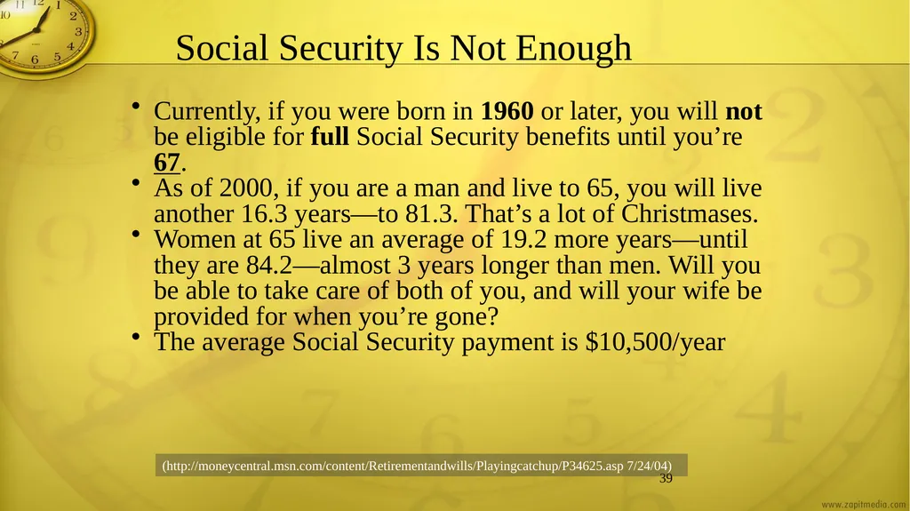 1 BIBLICAL FINANCIAL PRINCIPLES Jim Sutherland, - slide 39 of 85