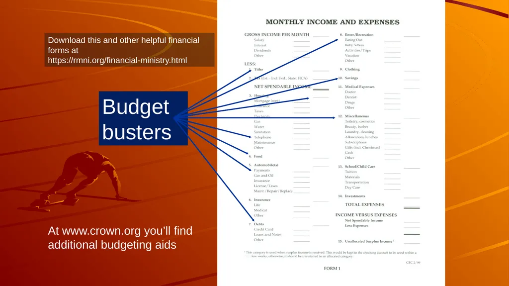 1 BIBLICAL FINANCIAL PRINCIPLES Jim Sutherland, - slide 56 of 85
