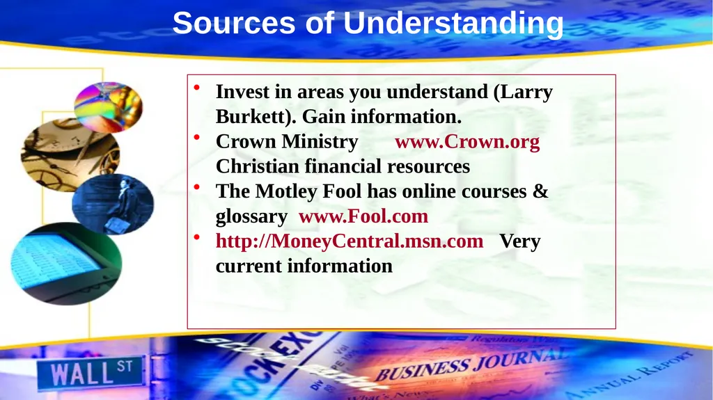 1 BIBLICAL FINANCIAL PRINCIPLES Jim Sutherland, - slide 70 of 85