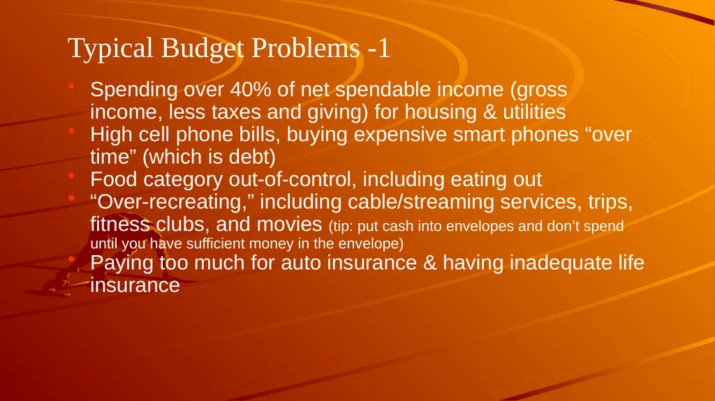 1 BIBLICAL FINANCIAL PRINCIPLES Jim Sutherland, - slide 57 of 85