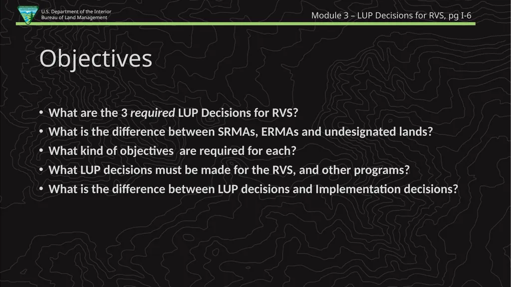 Planning for Recreation & Visitor Services - slide 3 of 13