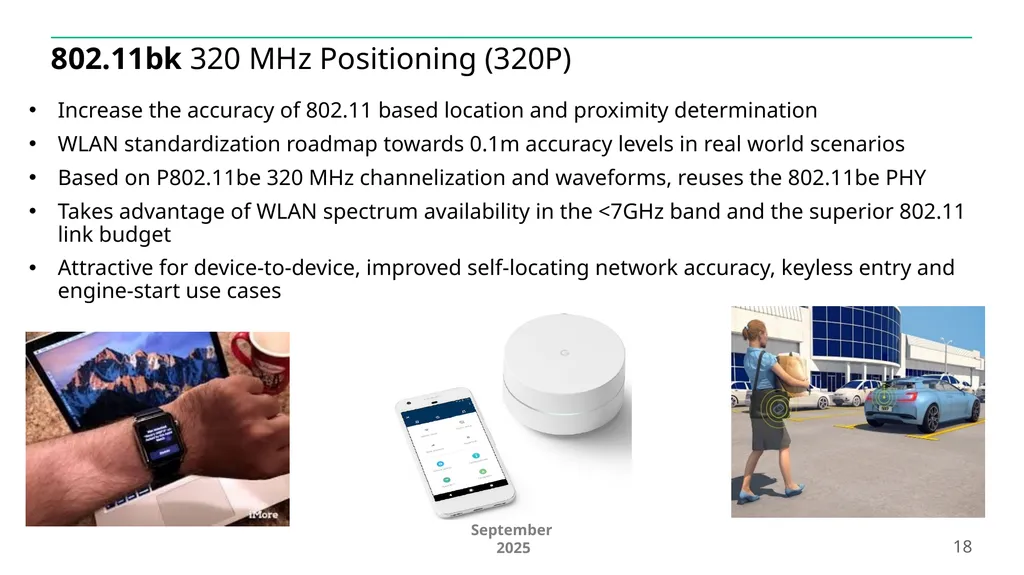 IEEE 802.11 Overview and Amendments under - slide 18 of 27