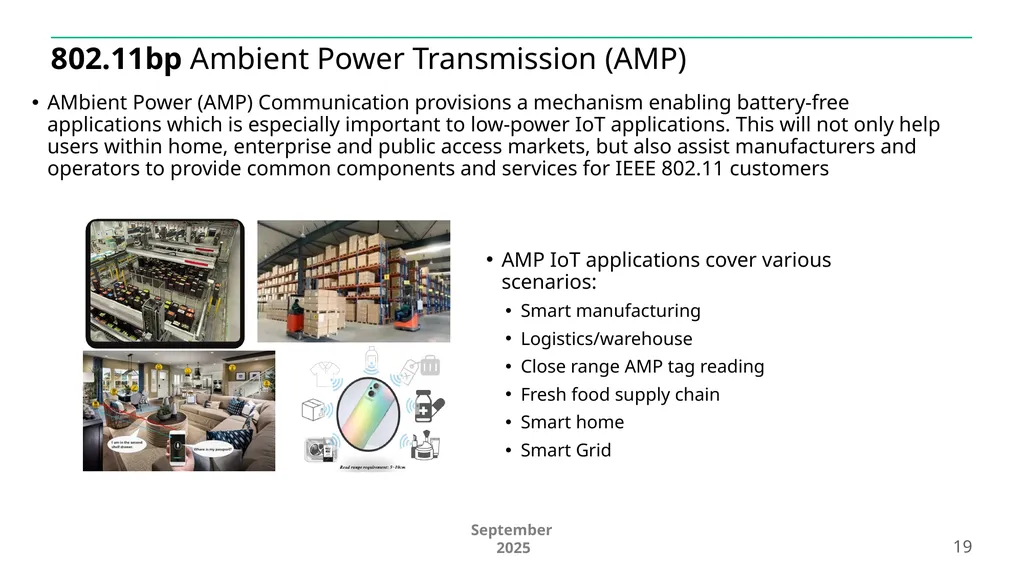 IEEE 802.11 Overview and Amendments under - slide 19 of 27