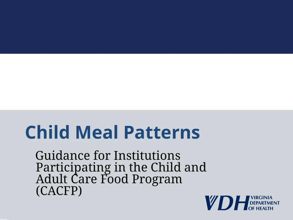 Guidance for Institutions Participating in the - slide 1 of 26