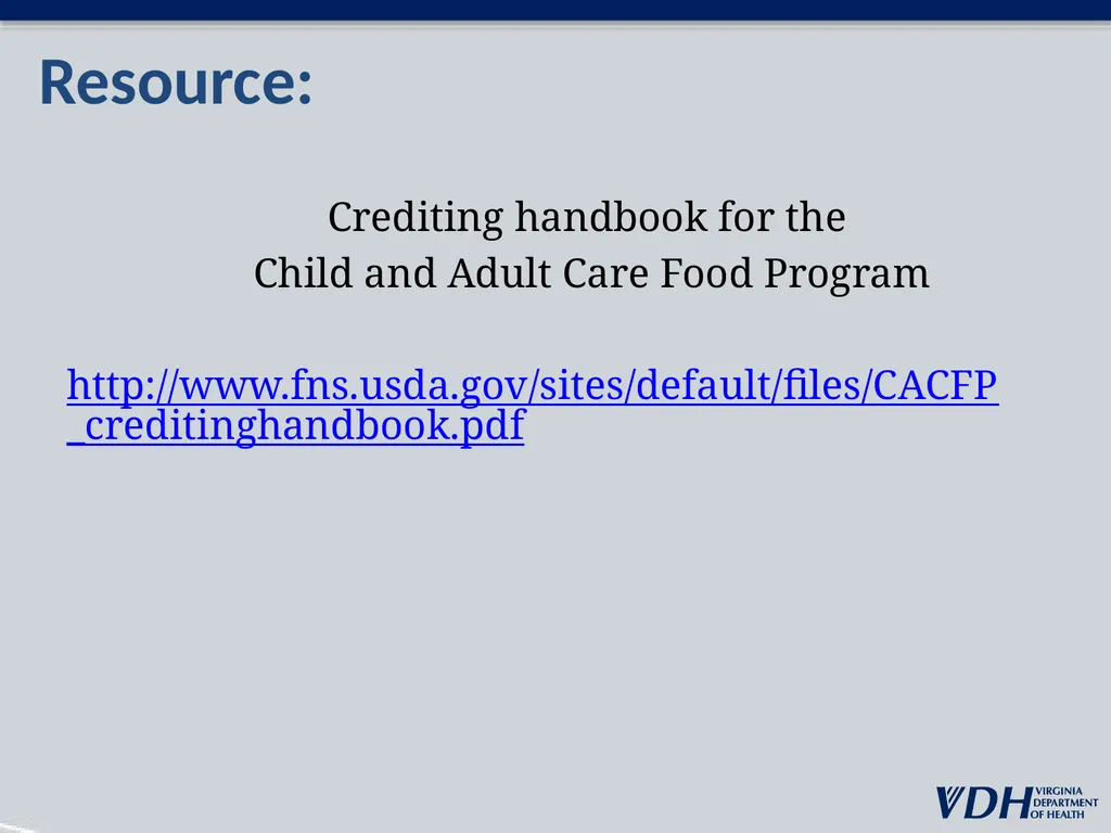 Guidance for Institutions Participating in the - slide 25 of 26