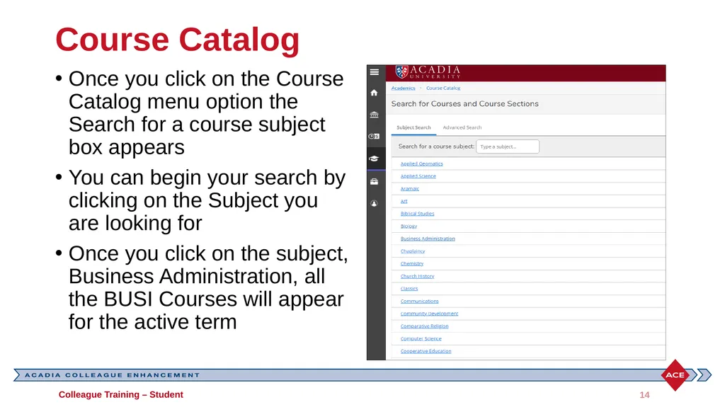 Colleague Admin Staff Training What to expect - slide 14 of 56