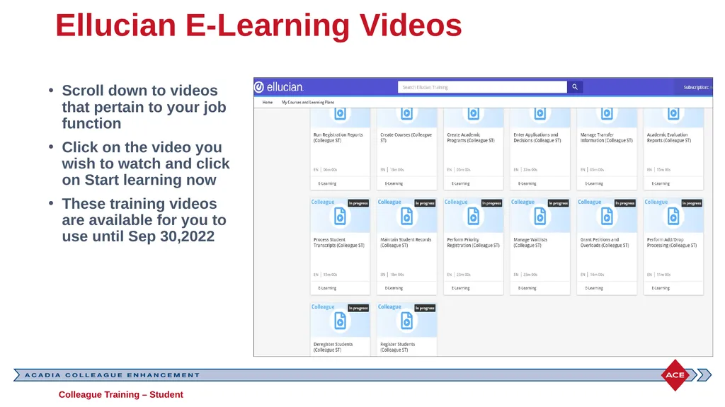 Colleague Admin Staff Training What to expect - slide 54 of 56