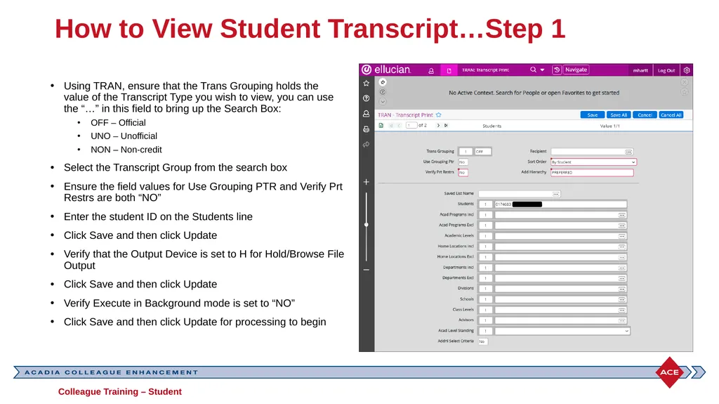 Colleague Admin Staff Training What to expect - slide 33 of 56